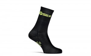 SIDI Pippo 2 Socks Accessories Dame Sort Gul | JXE-6491