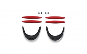 SIDI Pu Heel Cup Accessories Herre Sort Rød | FRI-6693