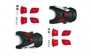 SIDI Vr Adjustable Calf System Accessories Herre Sort Rød | QJG-3434