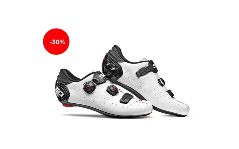 SIDI Ergo 5 Sko Dame Hvide Sort | ZWW-7304