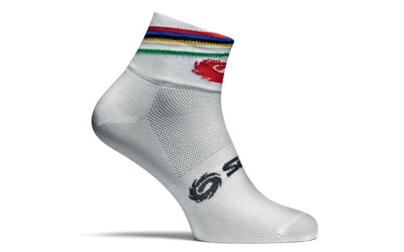 SIDI Rainbow Socks Accessories Dame Hvide | GBH-5887