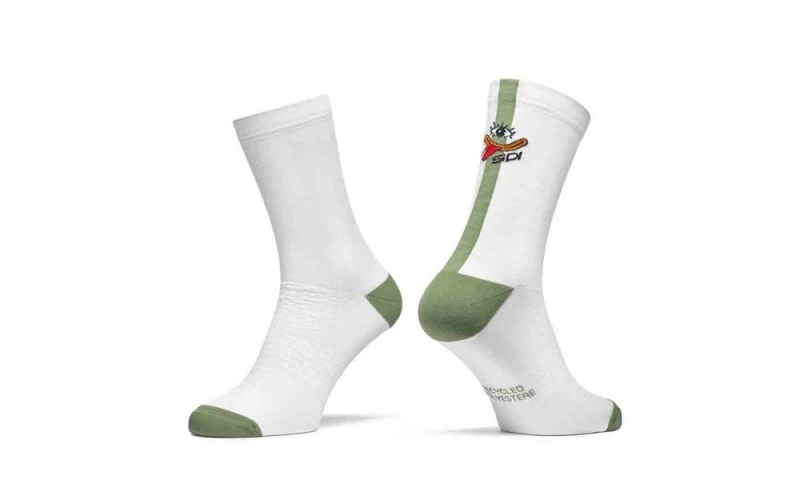 SIDI Smile Socks Accessories Herre Hvide | UZI-9045